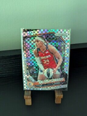 2025 Panini Prizm WNBA Checkerboard Prizm Aaliyah Edwards #94 Connecticut Sun